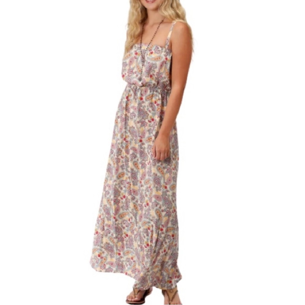 Roper Paisley and Floral Maxi Sundress- Size XS